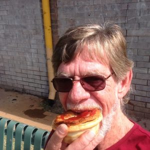 Standard Cloncurry lunch. Great bakery!