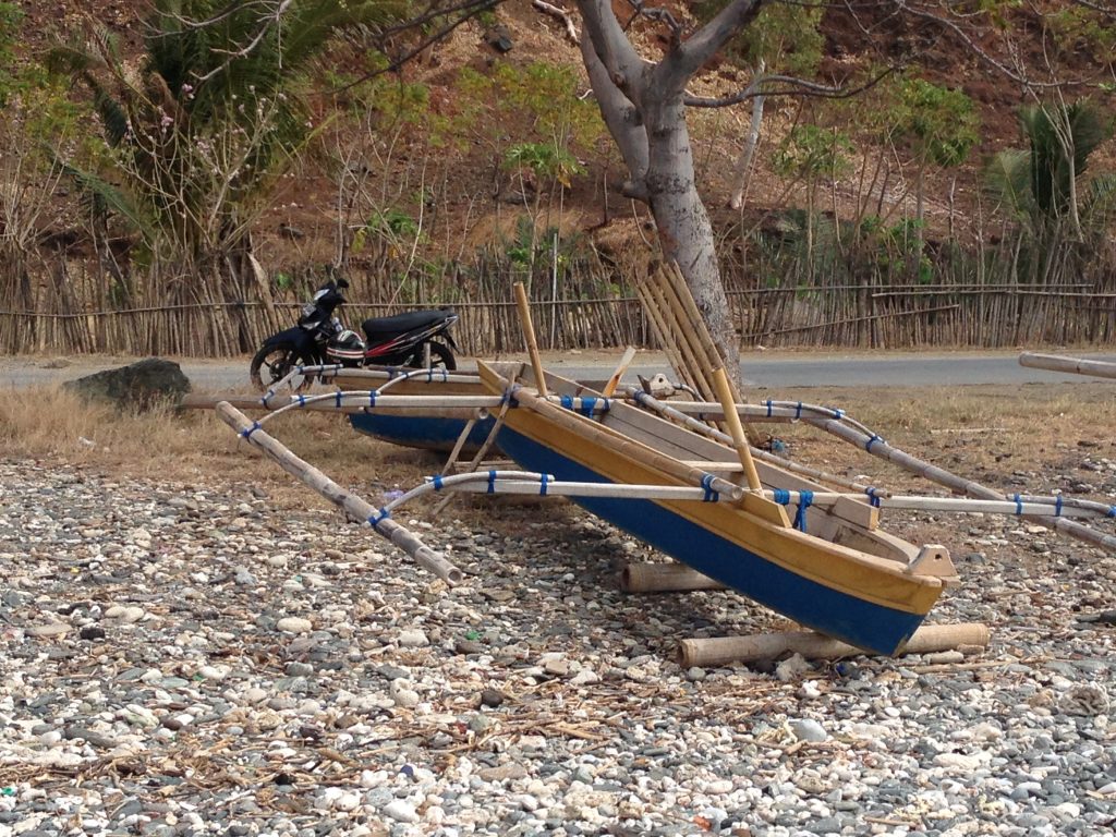 A boat and a bike